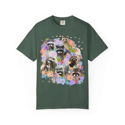 Colorful Raccoon Tee