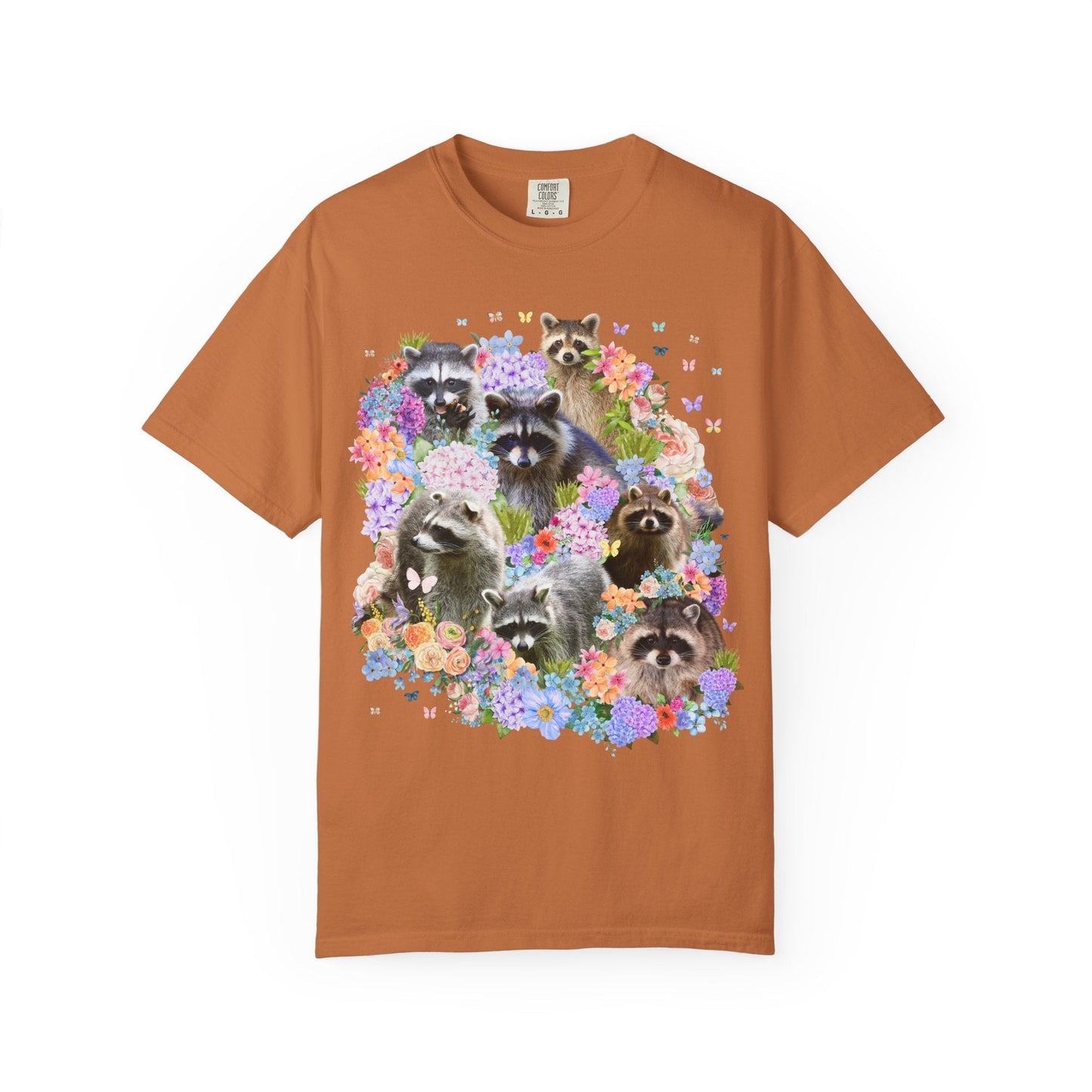 Colorful Raccoon Tee