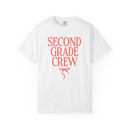 Colorful Second Grade Teacher Tee