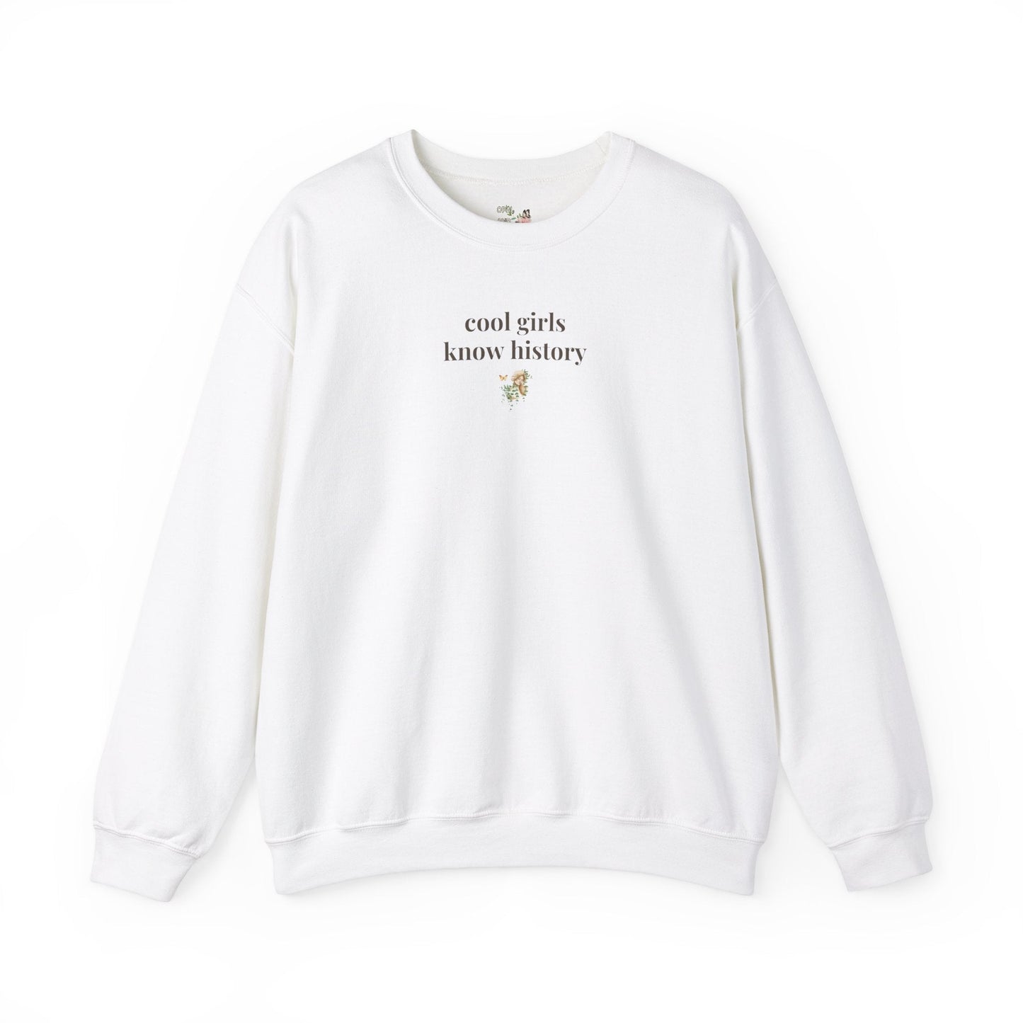 Cool Girl Womens History Sweatshirt