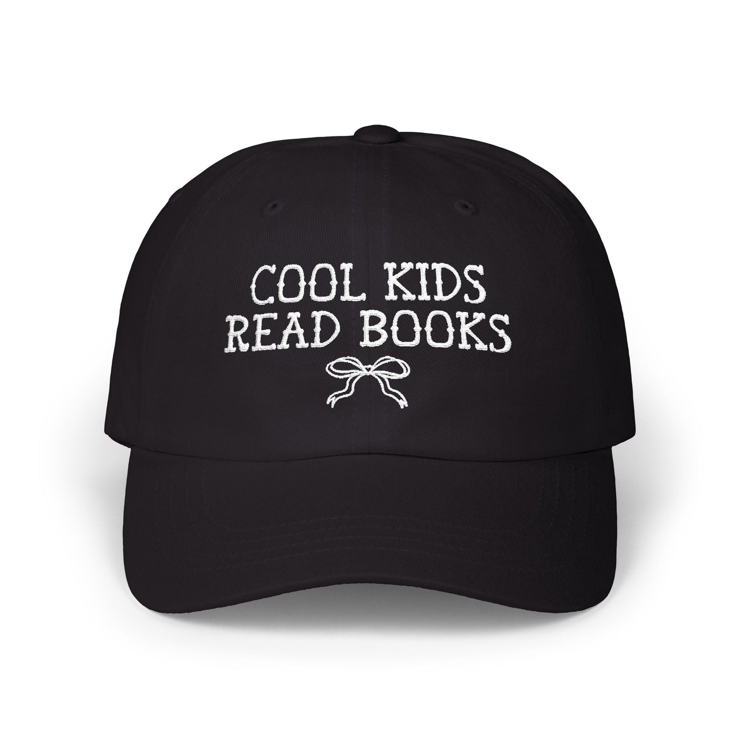 Cool Kids Read Books Hat with Bow