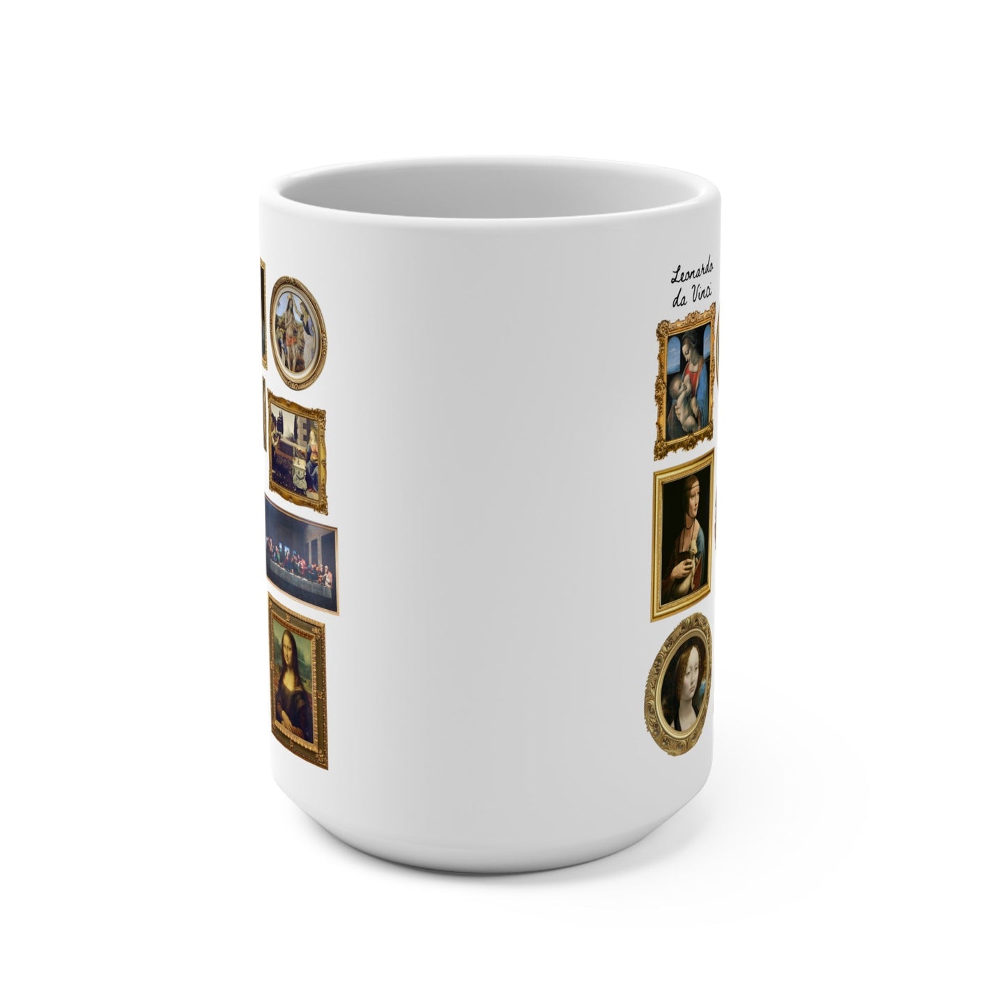 Leonardo da Vinci Art History Mug