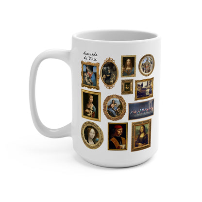Leonardo da Vinci Art History Mug