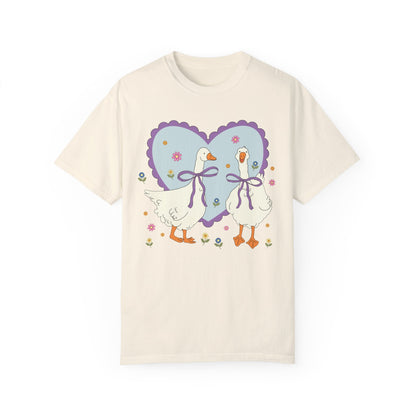 Coquette Goose Tee for Animal Lover