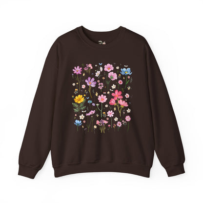 Cosmos Flower Sweatshirt