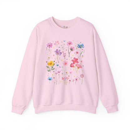 Cosmos Flower Sweatshirt