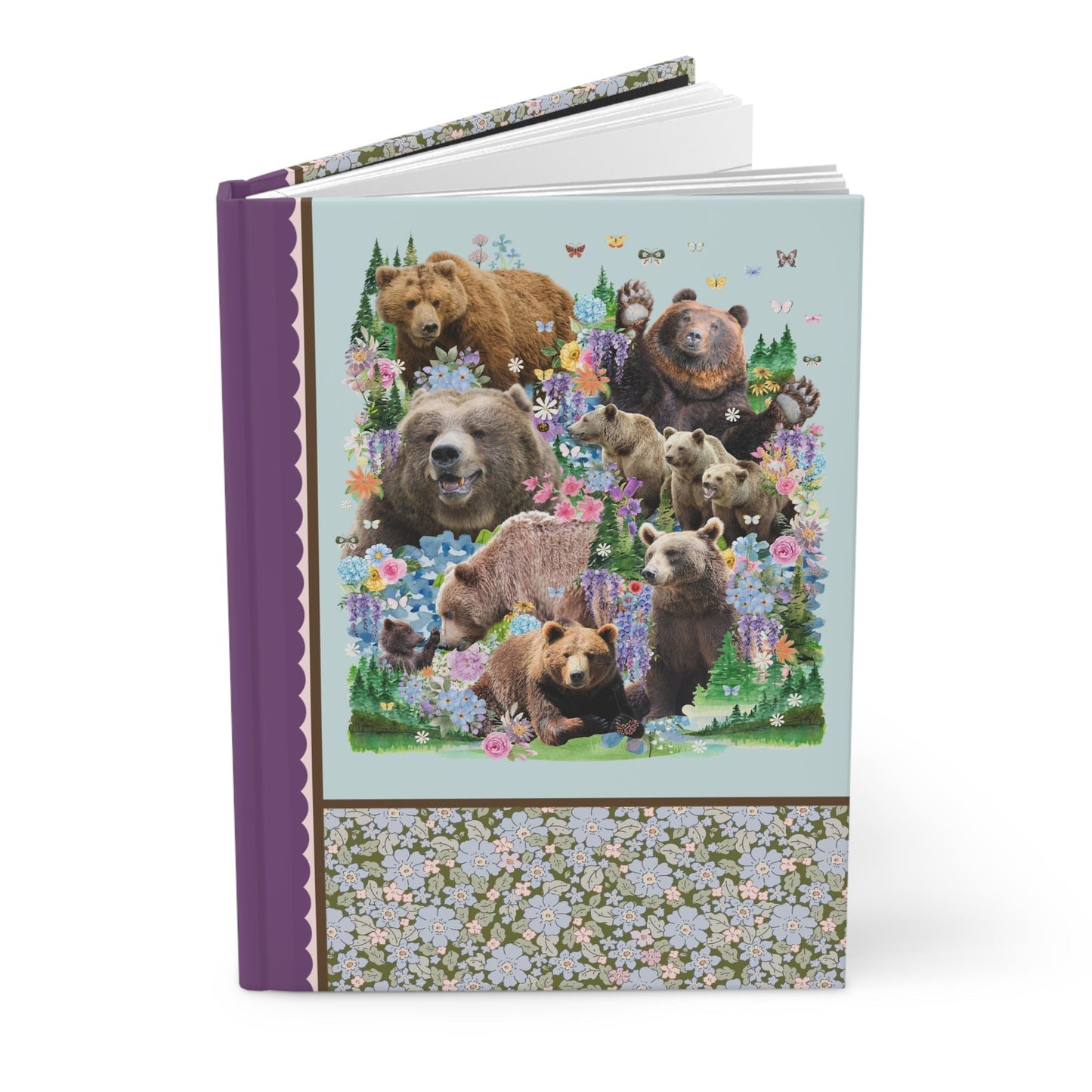 Bears with Flowers