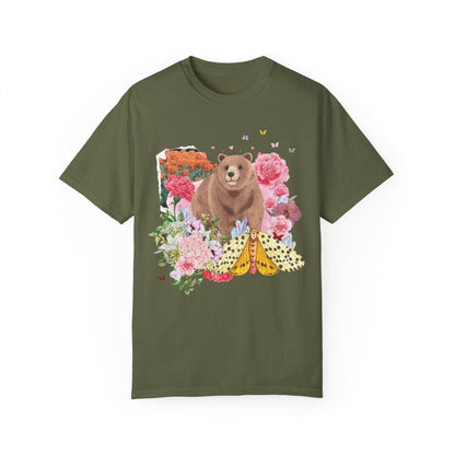 Bear Tee Shirt: 90s Scrapbook Vibe