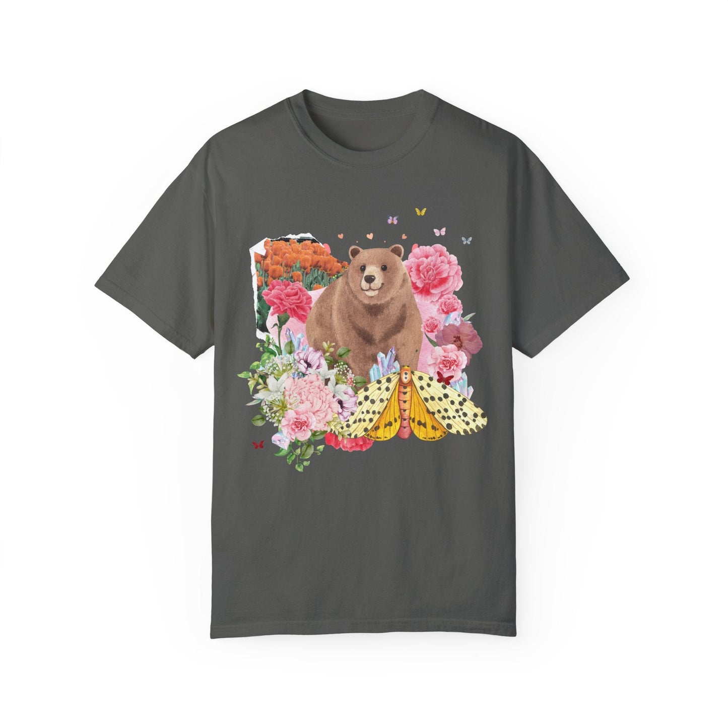 Bear Tee Shirt: 90s Scrapbook Vibe