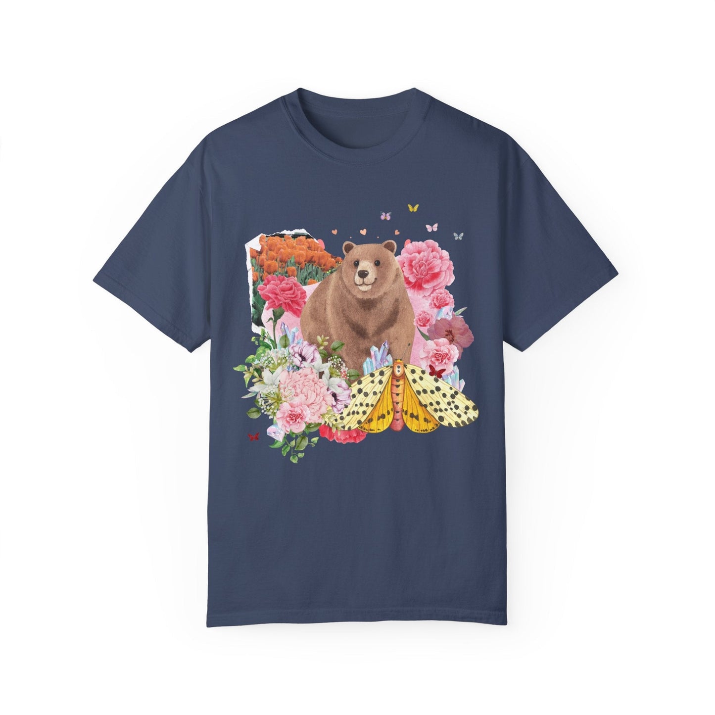 Bear Tee Shirt: 90s Scrapbook Vibe