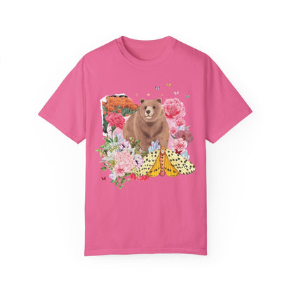 Bear Tee Shirt: 90s Scrapbook Vibe