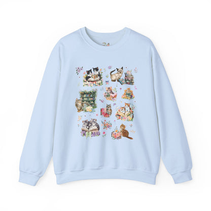 Bookish Cat Sweatshirt
