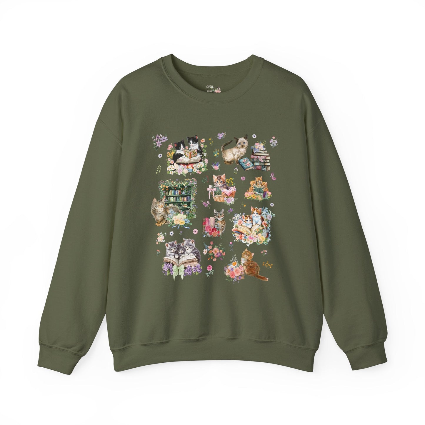Bookish Cat Sweatshirt