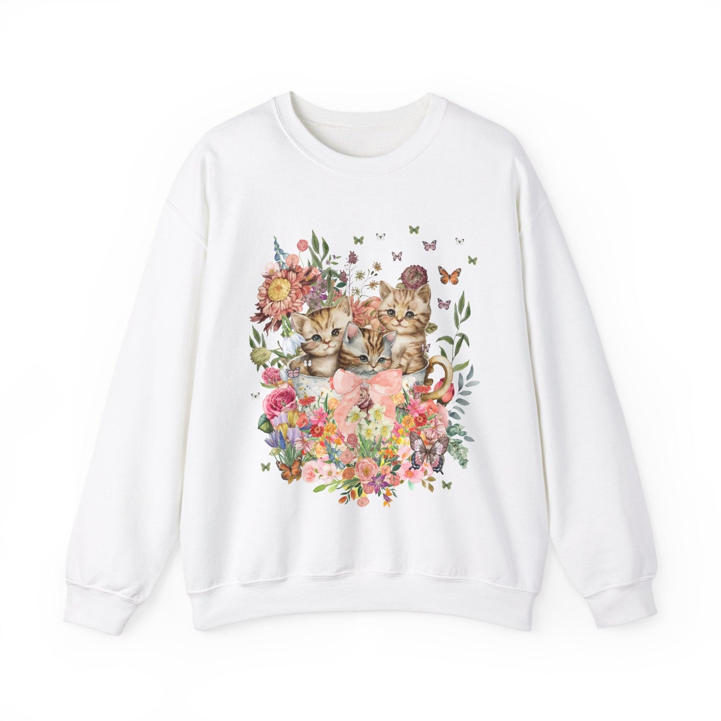 Kittens in a Teacup Crewneck