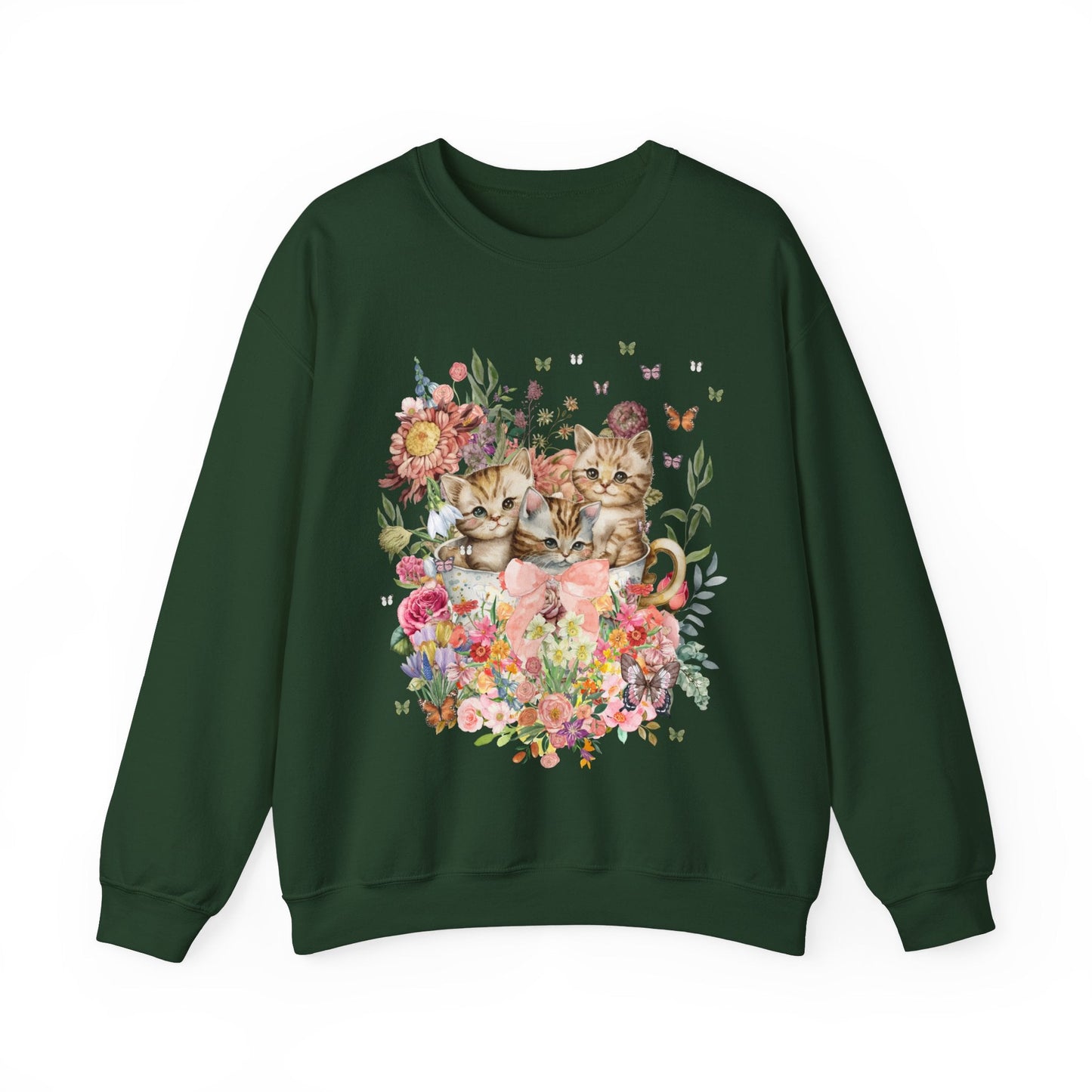 Kittens in a Teacup Crewneck