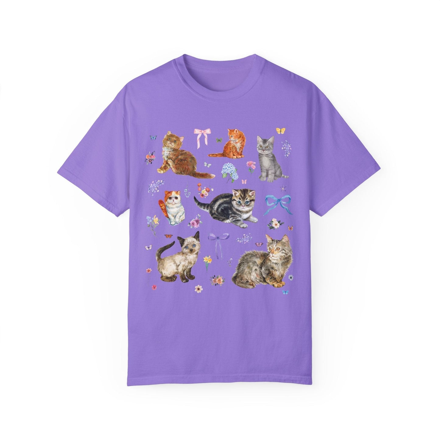 Coquette Cats and Bows Tee Shirt