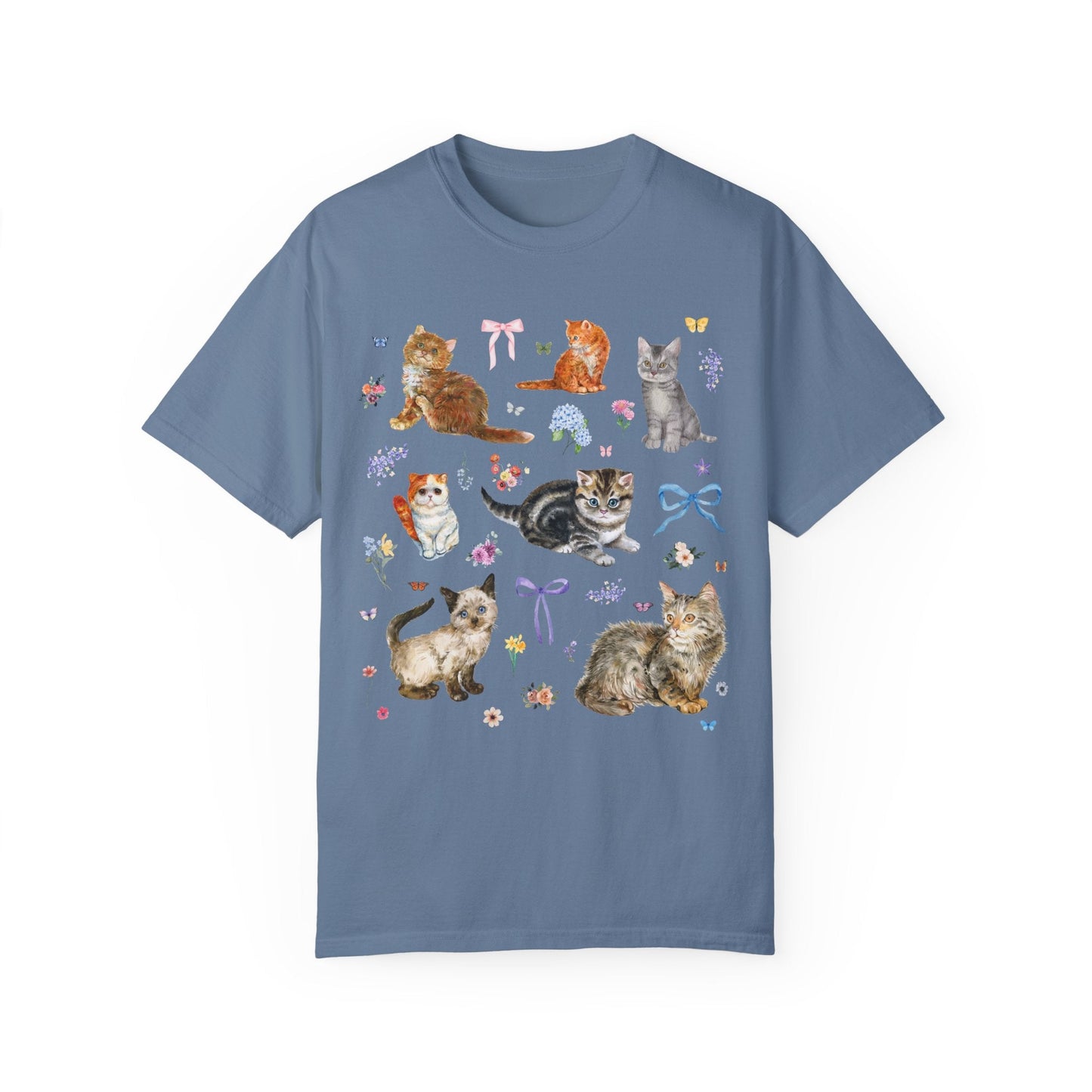 Coquette Cats and Bows Tee Shirt