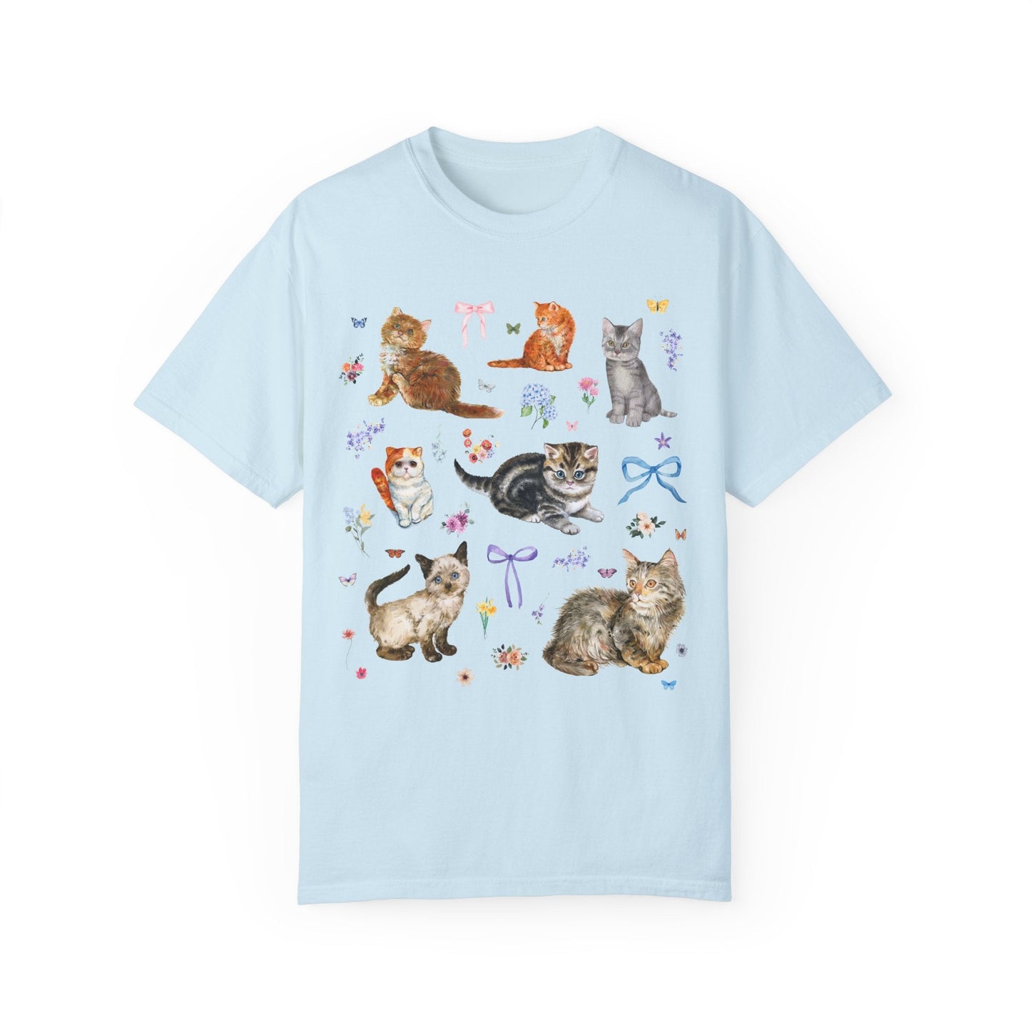 Coquette Cats and Bows Tee Shirt