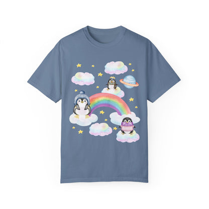 Colorful T-Shirt for Penguin Lover