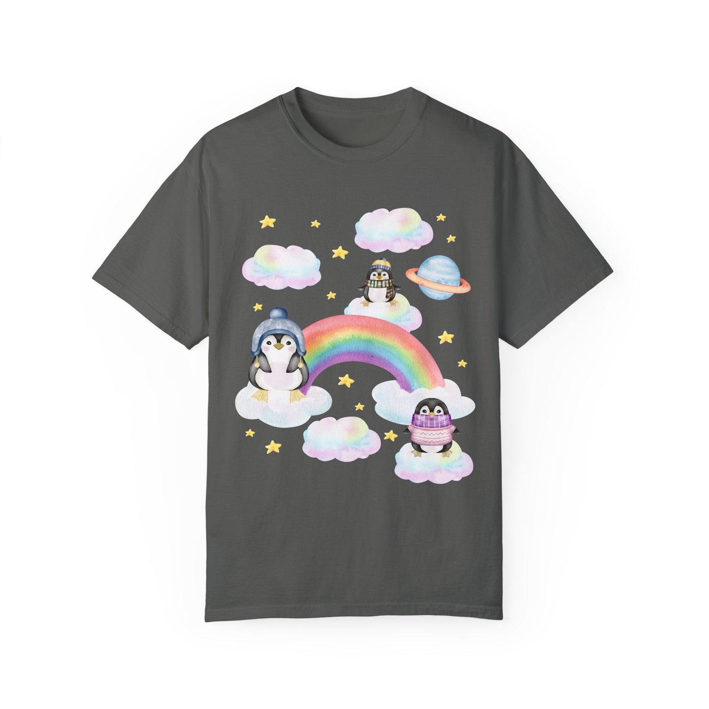 Colorful T-Shirt for Penguin Lover