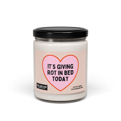 Rot in Bed Candle