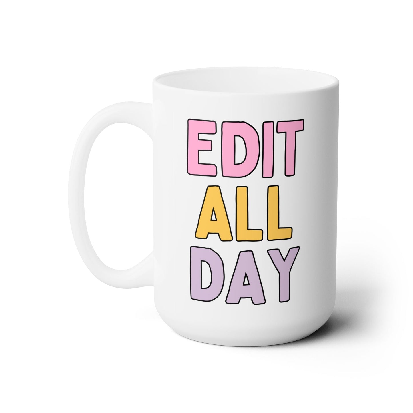 Cozy Editing Day Coffee Mug for Writer