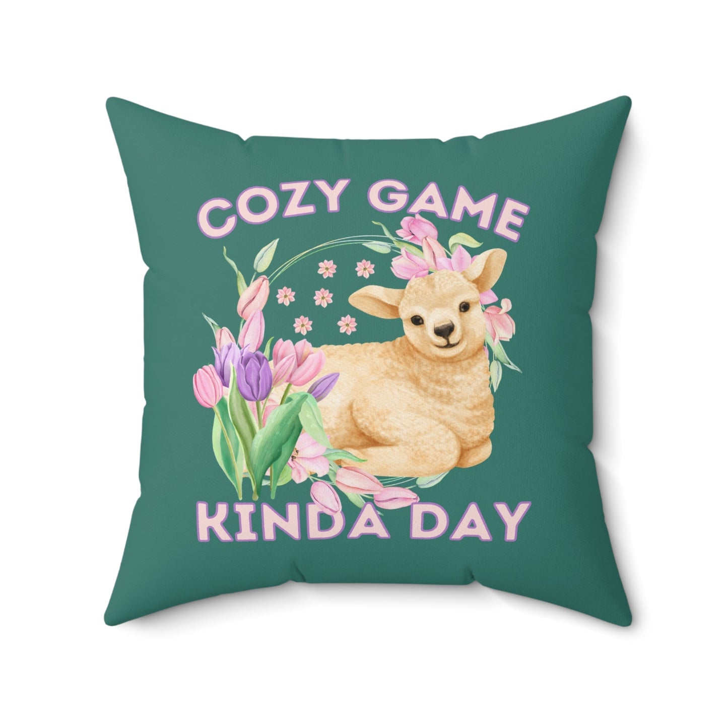 Cozy Game Aesthetic Pillow