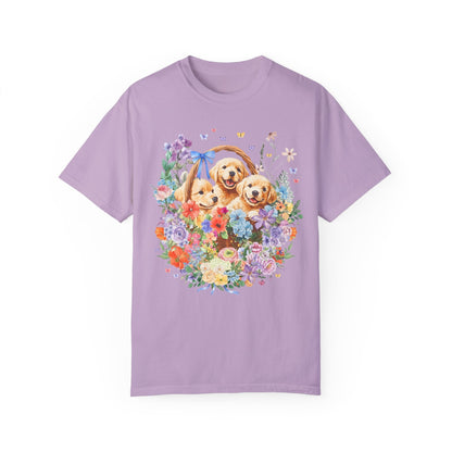 Cozy Golden Retriever Tee