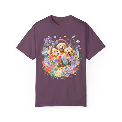 Cozy Golden Retriever Tee