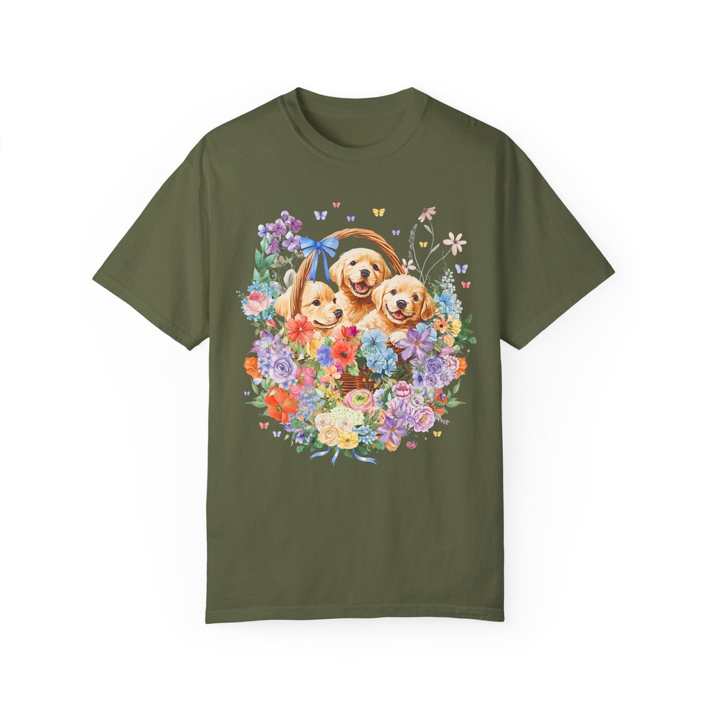 Cozy Golden Retriever Tee