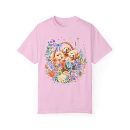 Cozy Golden Retriever Tee
