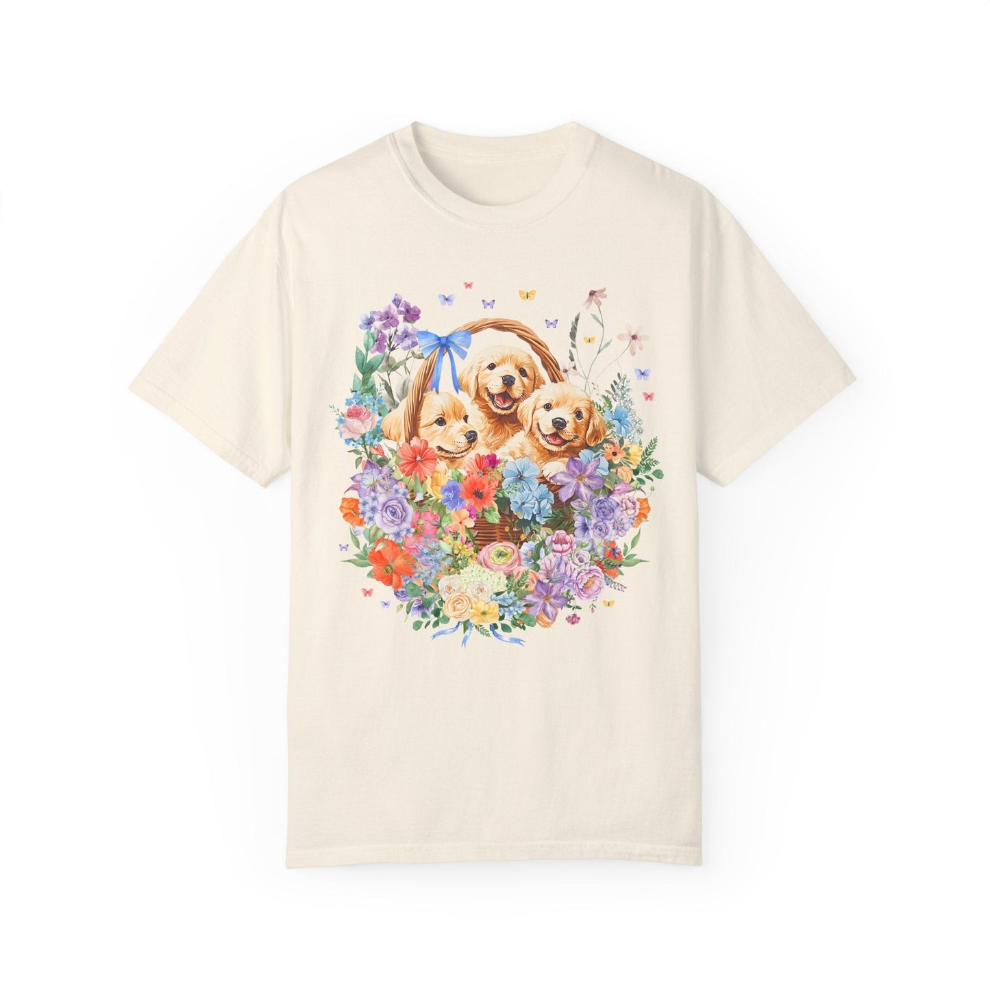 Cozy Golden Retriever Tee
