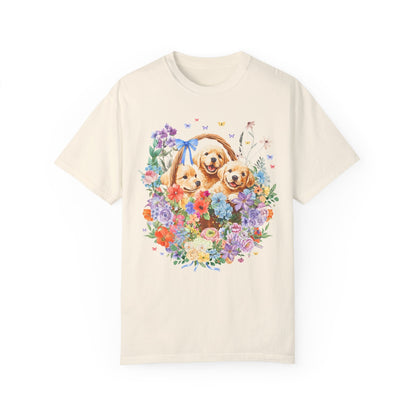 Cozy Golden Retriever Tee