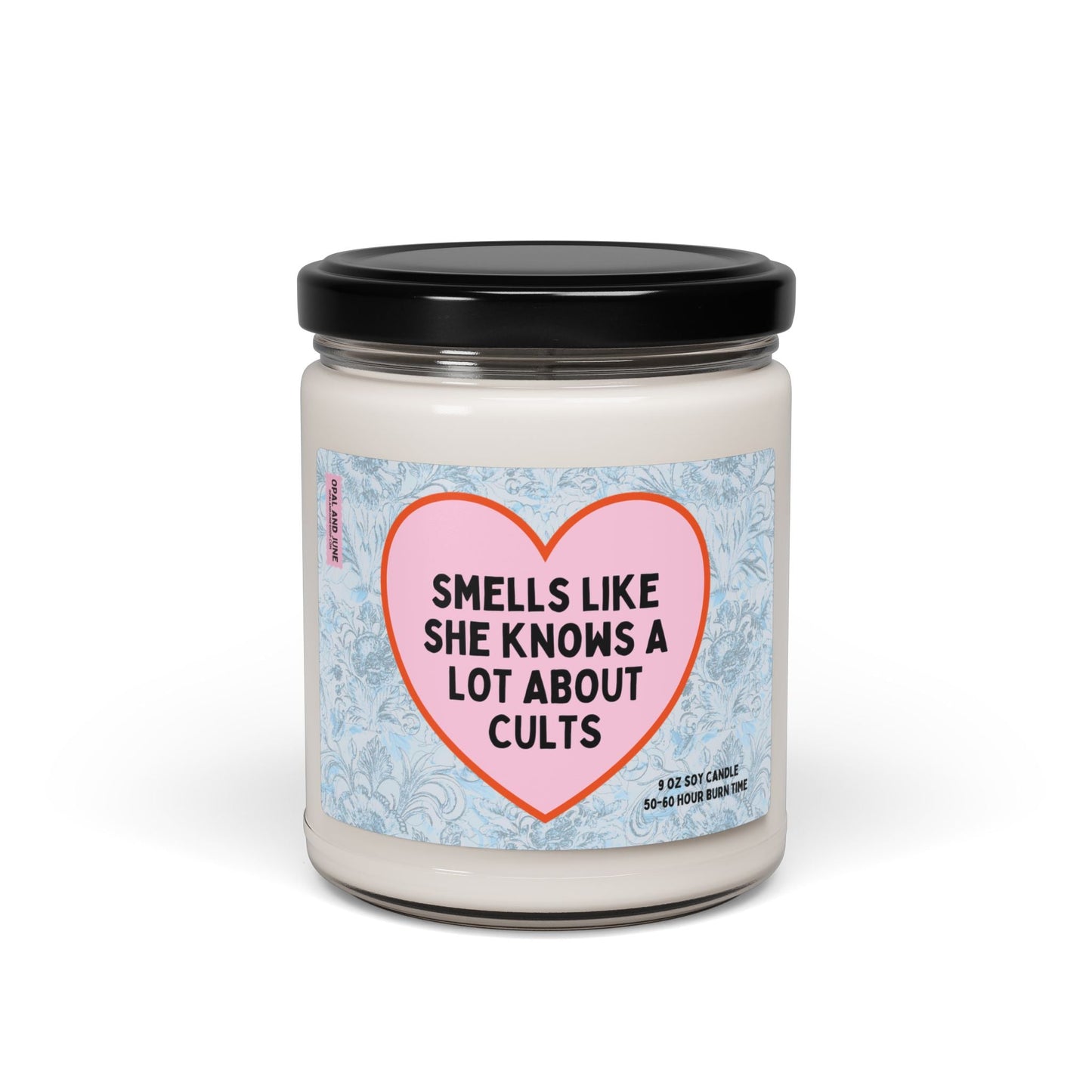 Cult History Candle with Heart