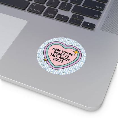 Cult History Floral Sticker