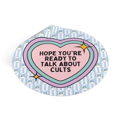 Cult History Floral Sticker