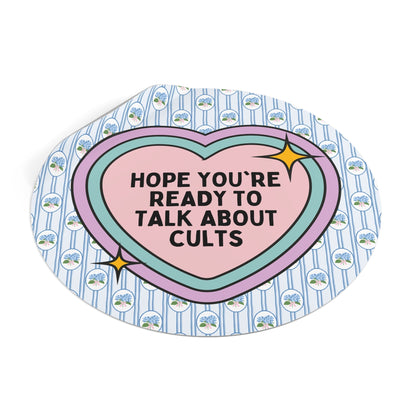 Cult History Floral Sticker