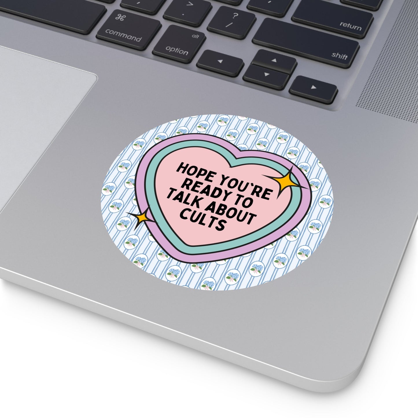 Cult History Floral Sticker