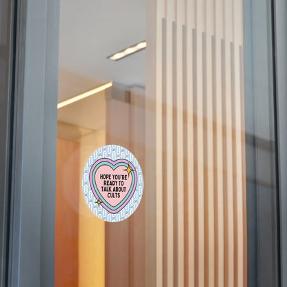 Cult History Floral Sticker