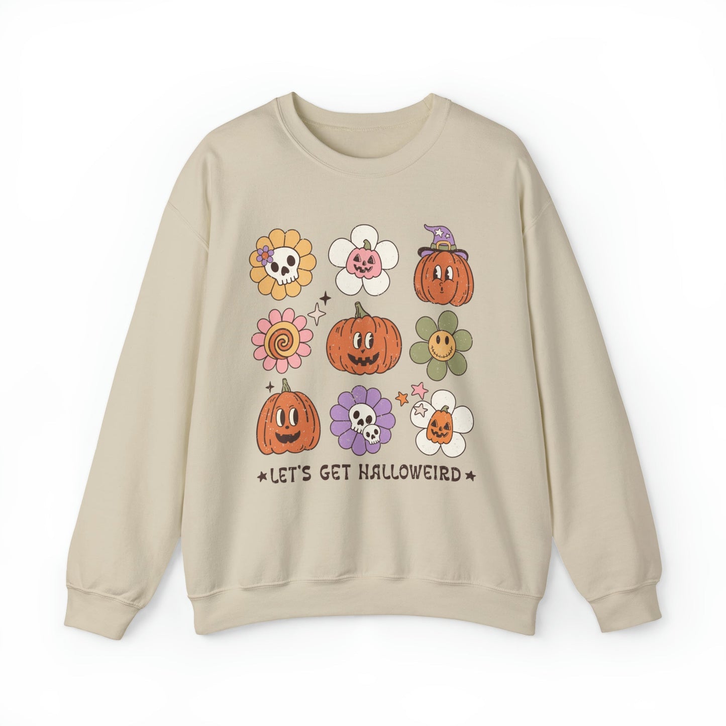 Cute and Spooky Sweatshirt for Halloween: Let's Get Halloweird