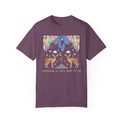 Cute Arkansas Tee Shirt with Flowers and Bow
