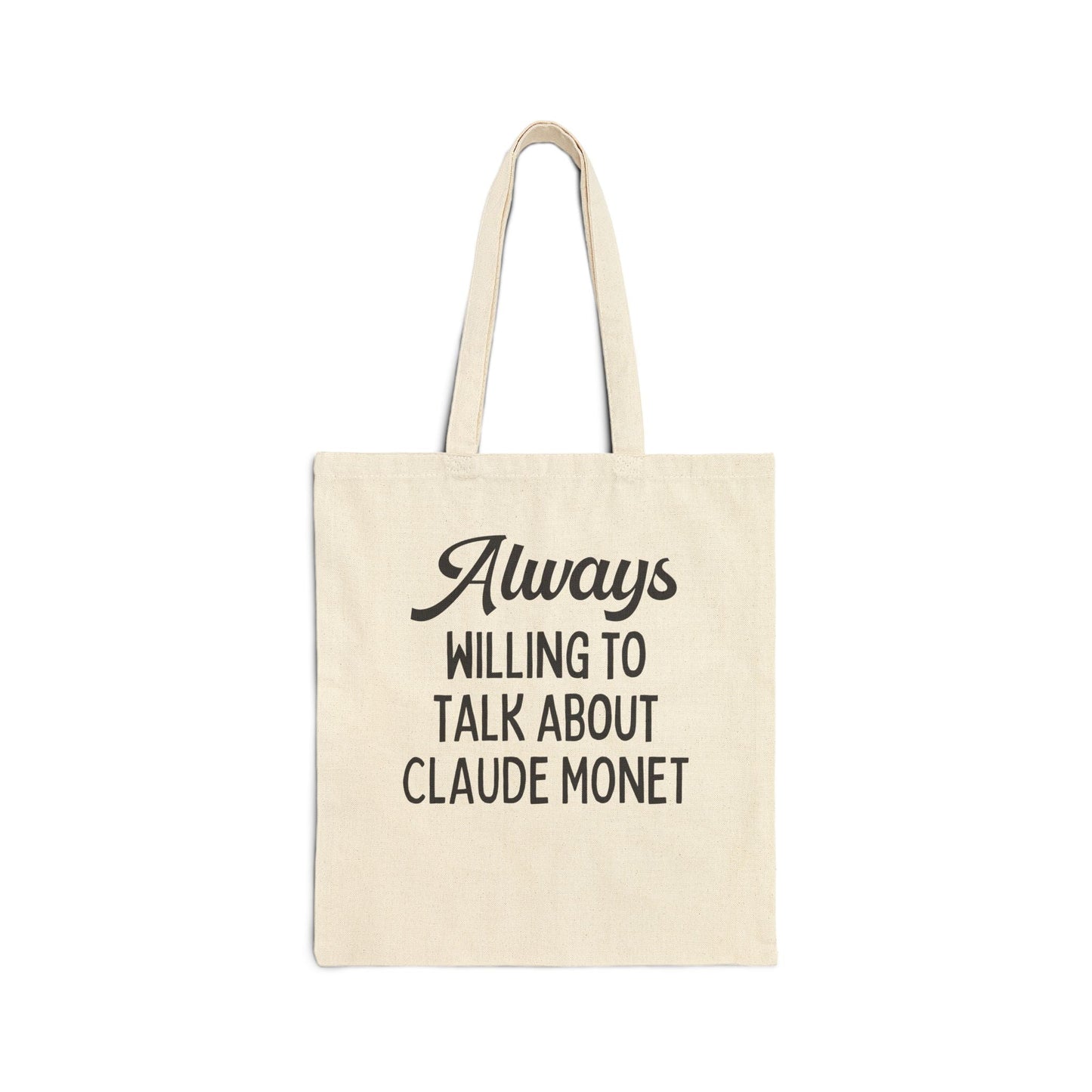 Art History Tote Bag: Monet