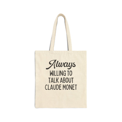 Art History Tote Bag: Monet