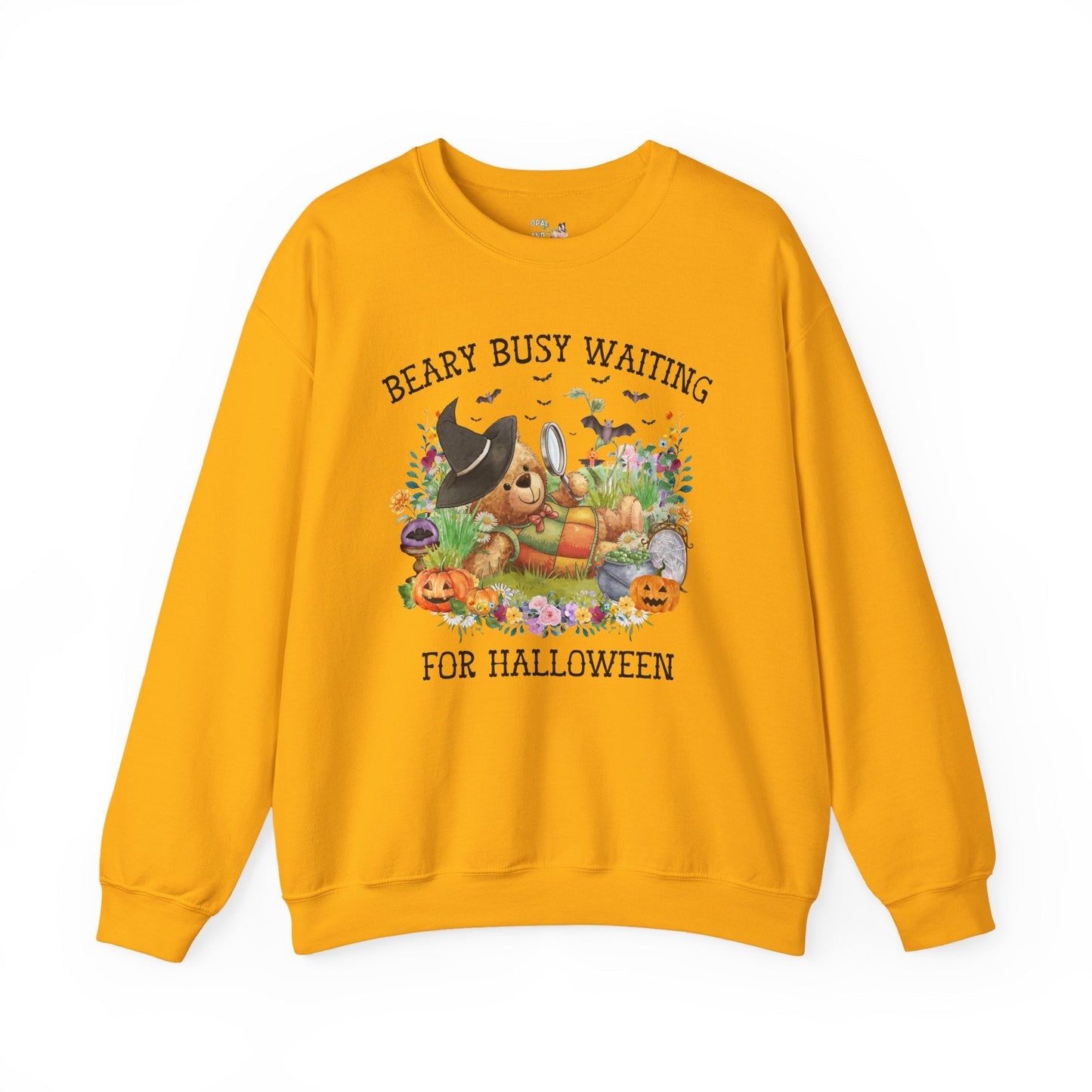 Beary Busy Waiting for Halloween