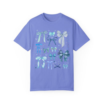 Cute Blue Bow T-Shirt