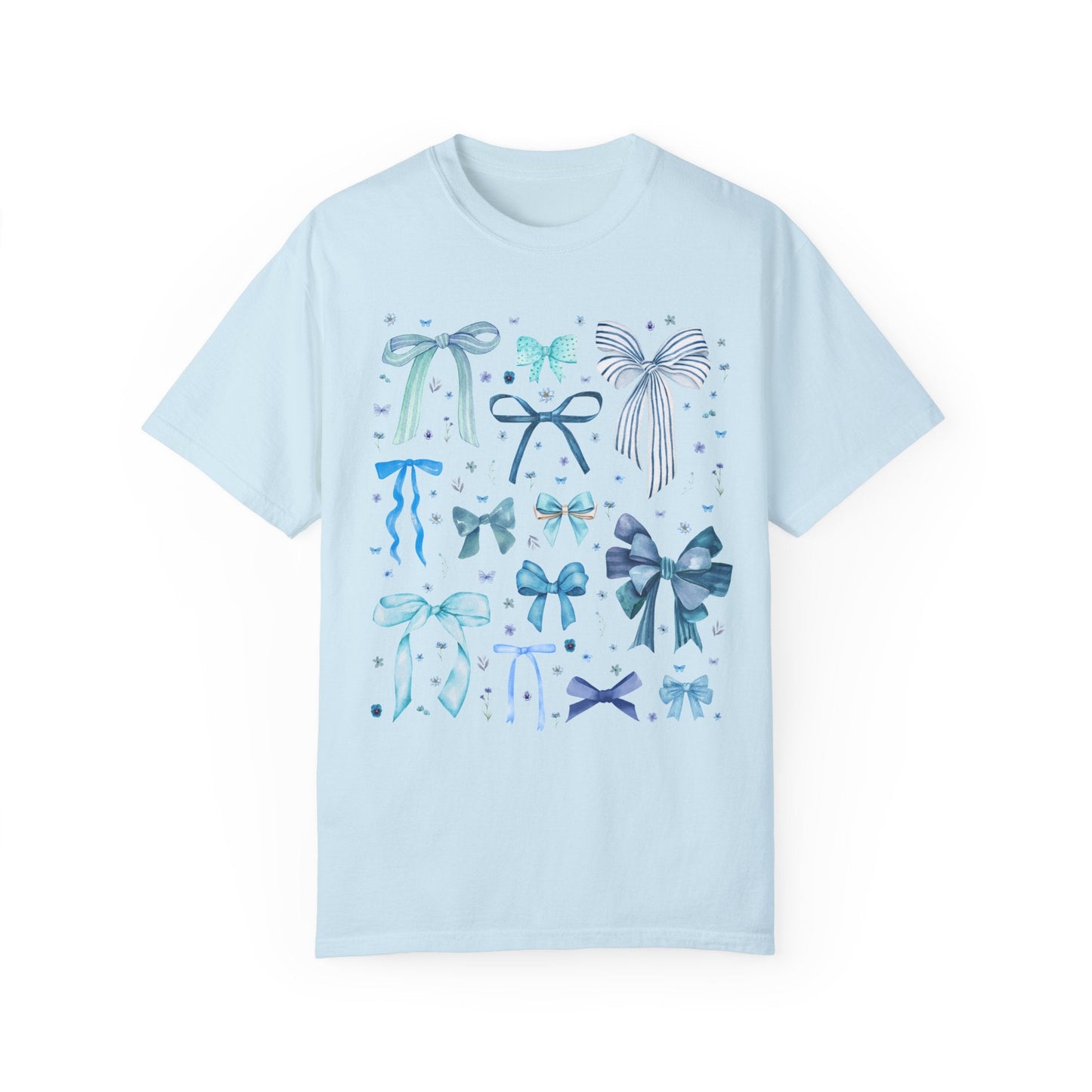 Cute Blue Bow T-Shirt