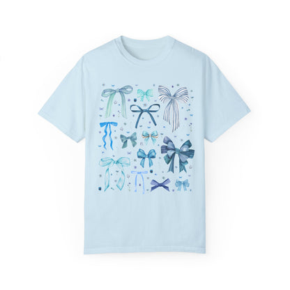 Cute Blue Bow T-Shirt