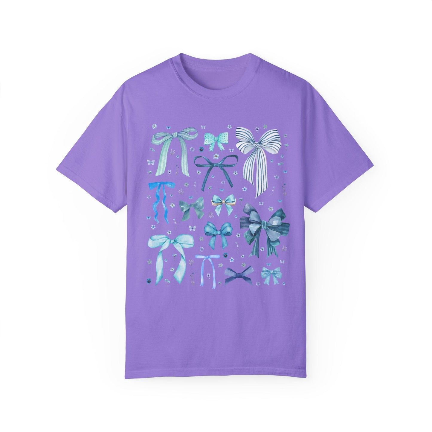 Cute Blue Bow T-Shirt