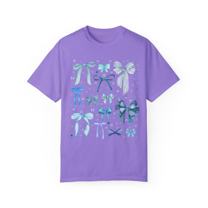 Cute Blue Bow T-Shirt