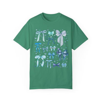 Cute Blue Bow T-Shirt